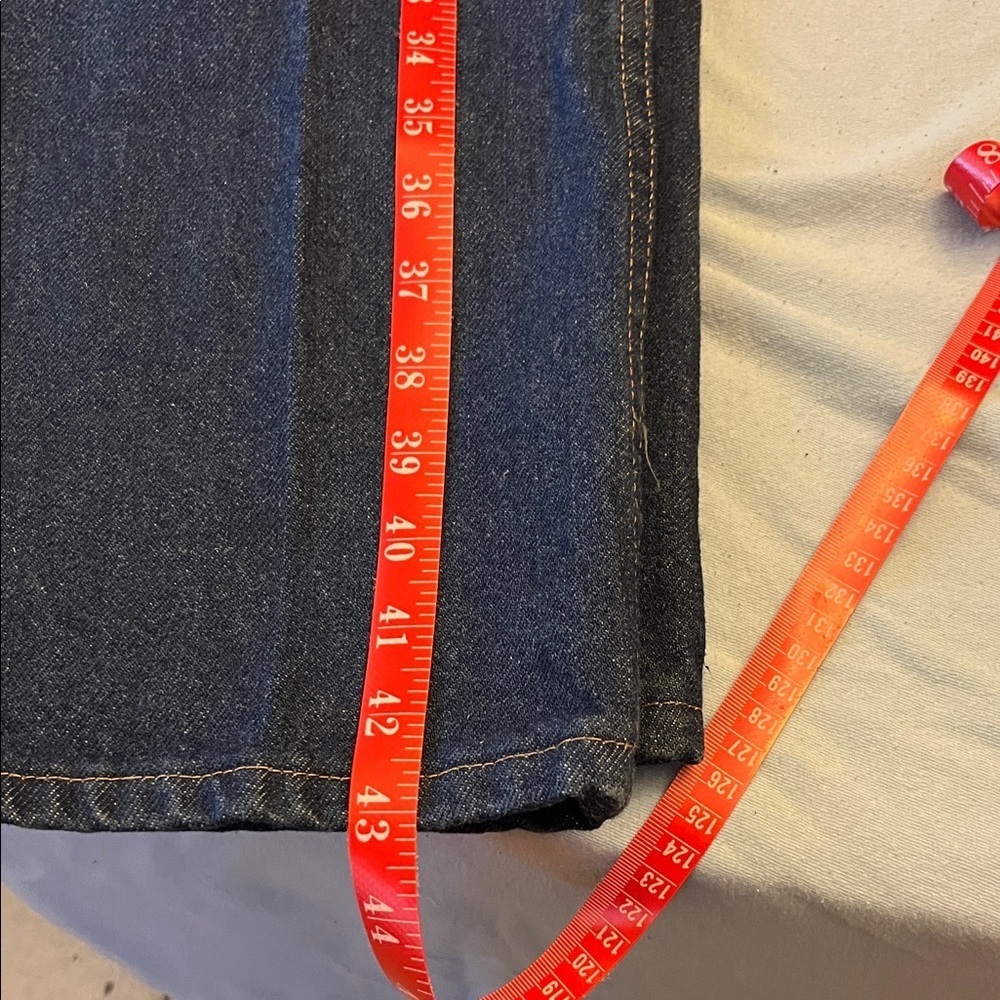 Rustler Men's Deep Blue Relaxed Jeans size 38X30 - Picture 5 of 5